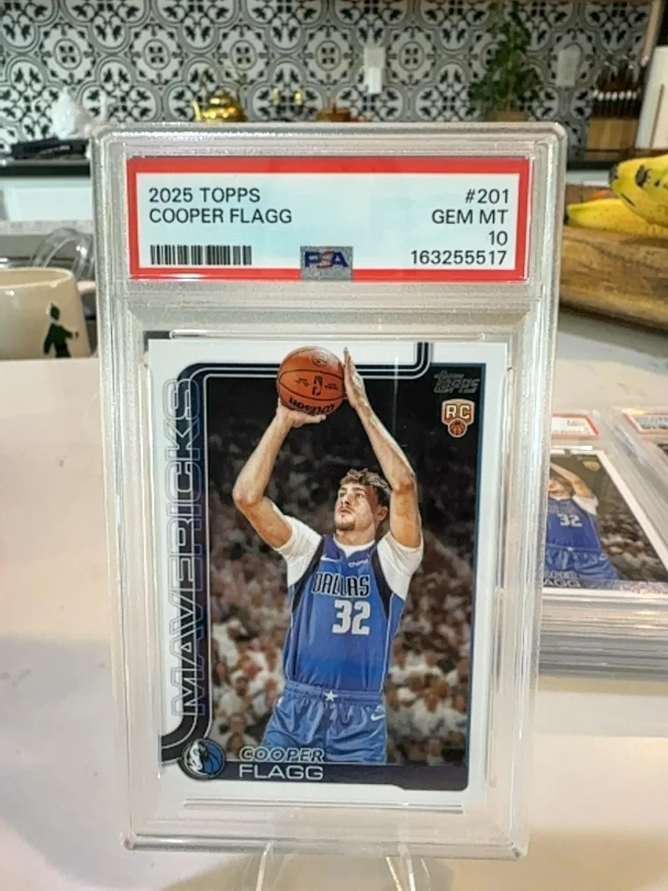 2025 Topps Cooper Flagg #201 PSA 10