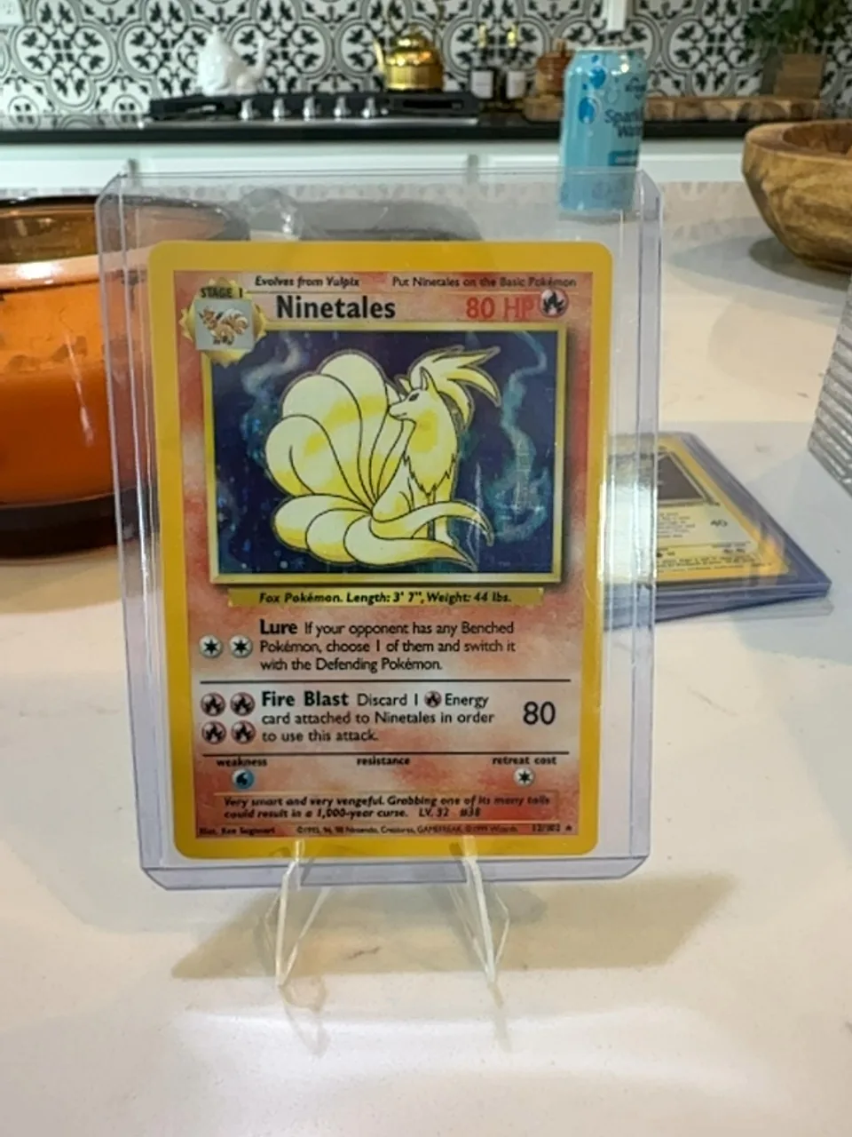 1999 Pokémon Base Set Ninetales #12/102