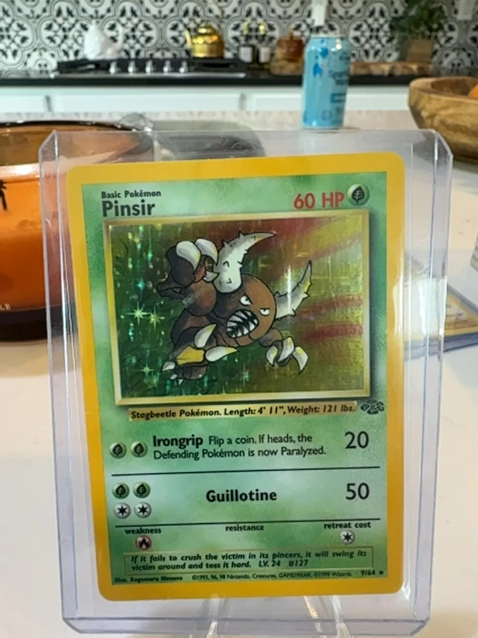 1999 Pokémon Jungle Pinsir #9/64
