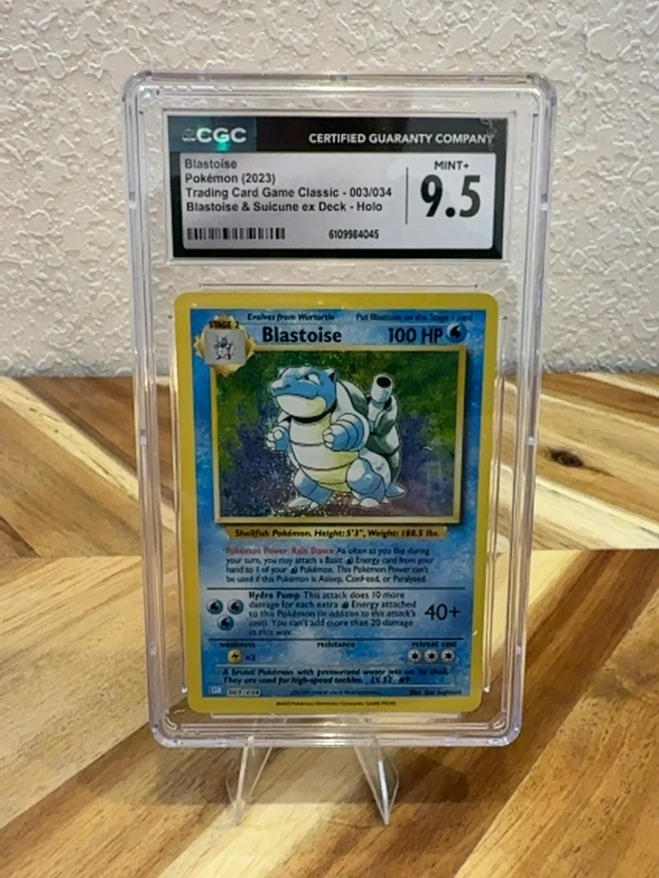 Blastoise Pokémon (2023) Trading Card Game Classic - 003/034