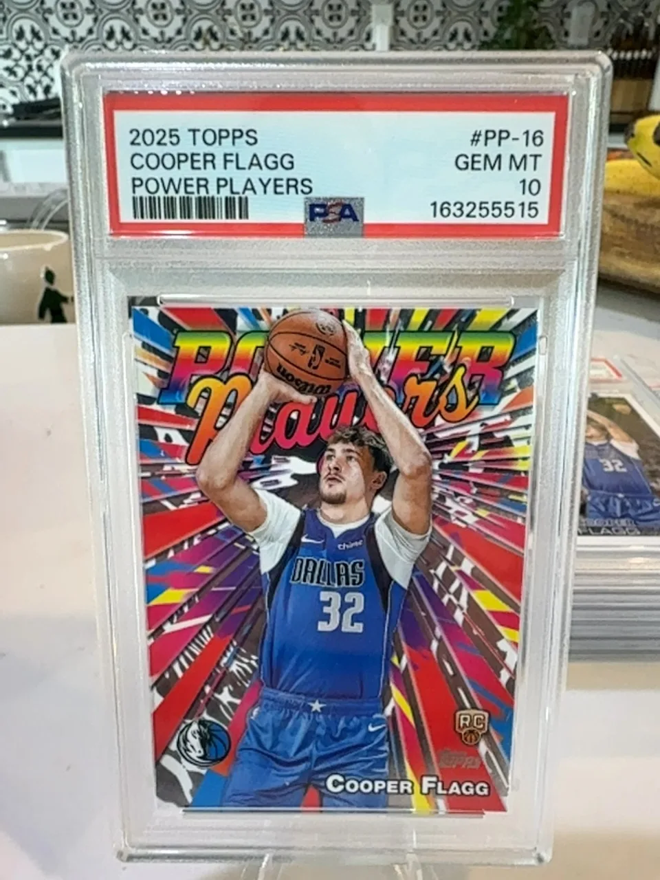 2025 Topps Power Players Cooper Flagg #PP-16 PSA 10